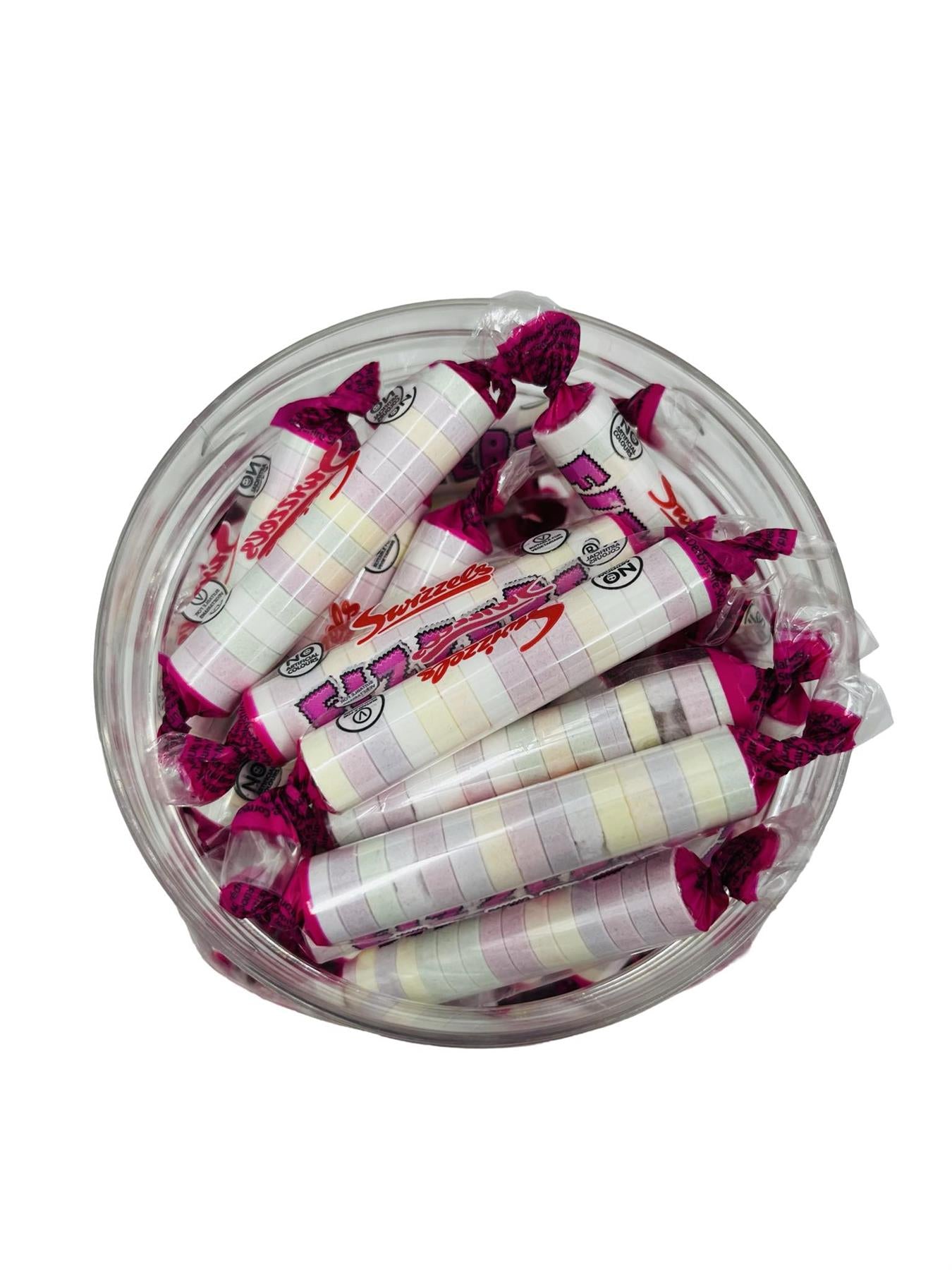 Simway Sweets Jar 580g - Swizzels Fizzers - Individually Wrapped Sweets - Approximately 65 Pieces