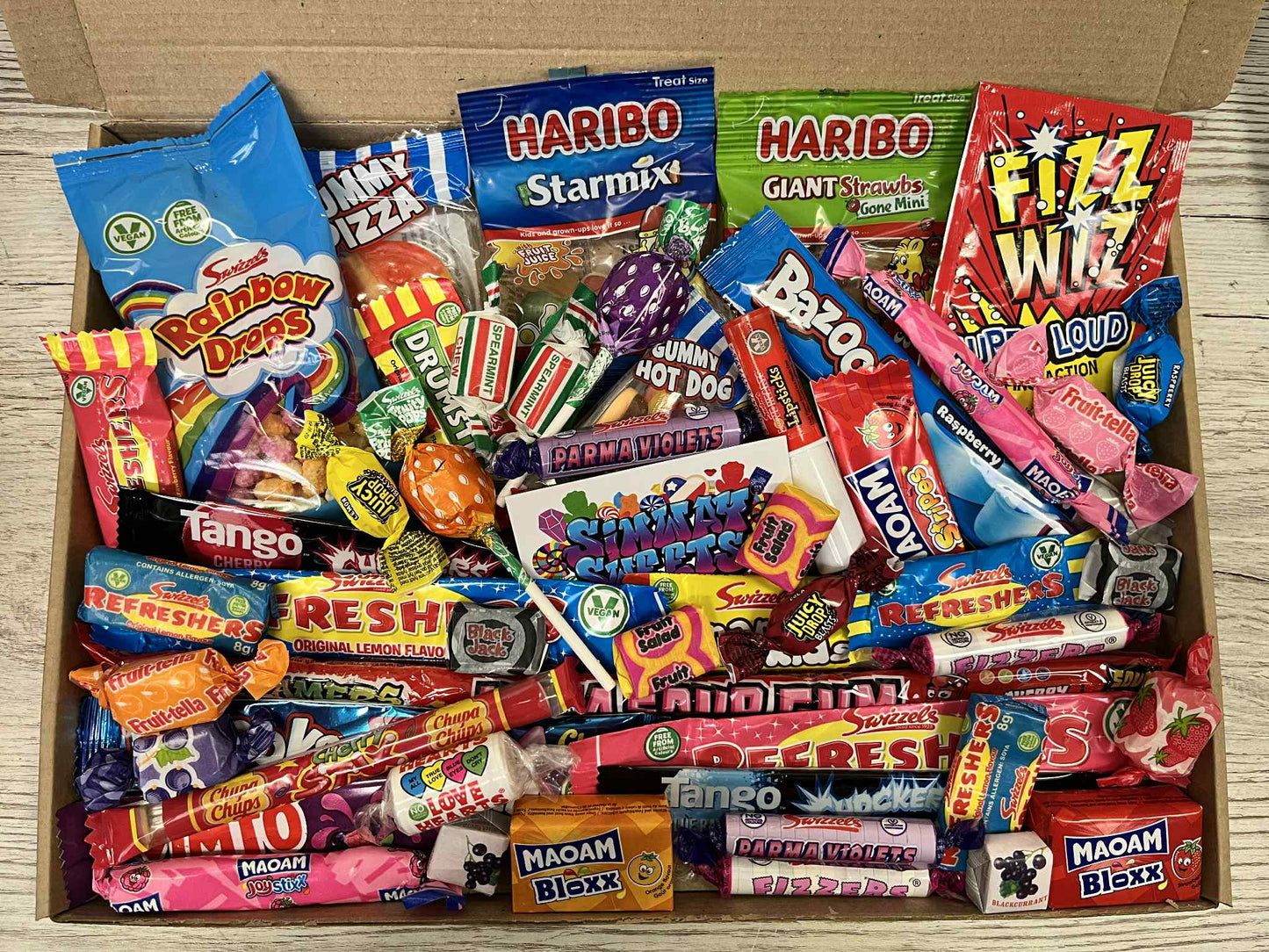 Simway Sweets 50 Piece Retro Box