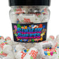 Simway Sweets Jar 665g - Swizzels Love Heart Rolls - Individually Wrapped Sweets - Approximately 50 Pieces