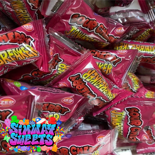 Zed Candy Sour Cherry Jawbreakers