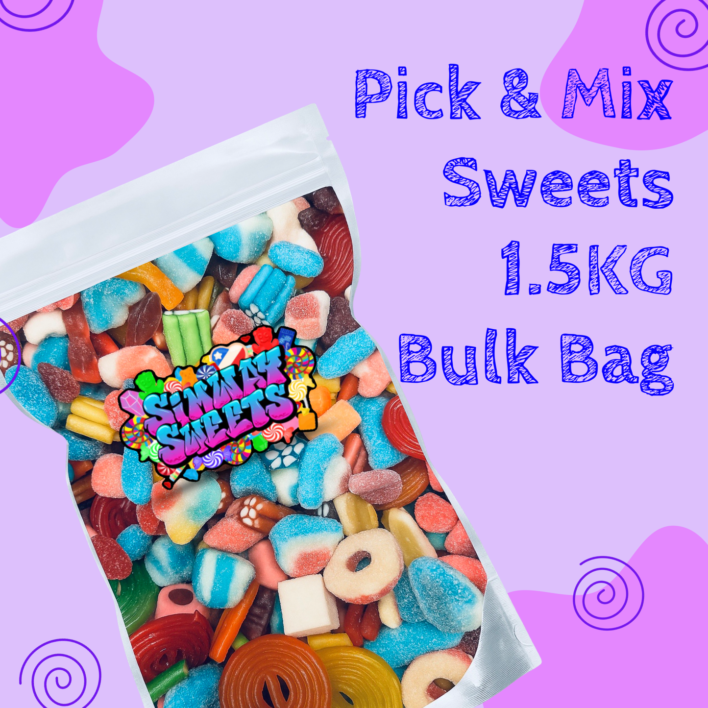 Mega 1.5KG Pick & Mix Bulk Bag