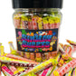 Simway Sweets Jar 760g - Fruitella Duo Stix - Individually Wrapped Sweets - Approximately 75 Pieces
