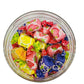 Simway Sweets Jar 725g - Assorted Fruit Chews - Individually Wrapped Sweets - Approximately 82 Pieces