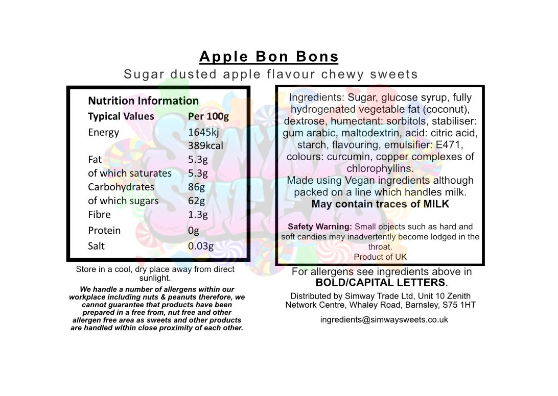 Bon Bons - Apple Flavour