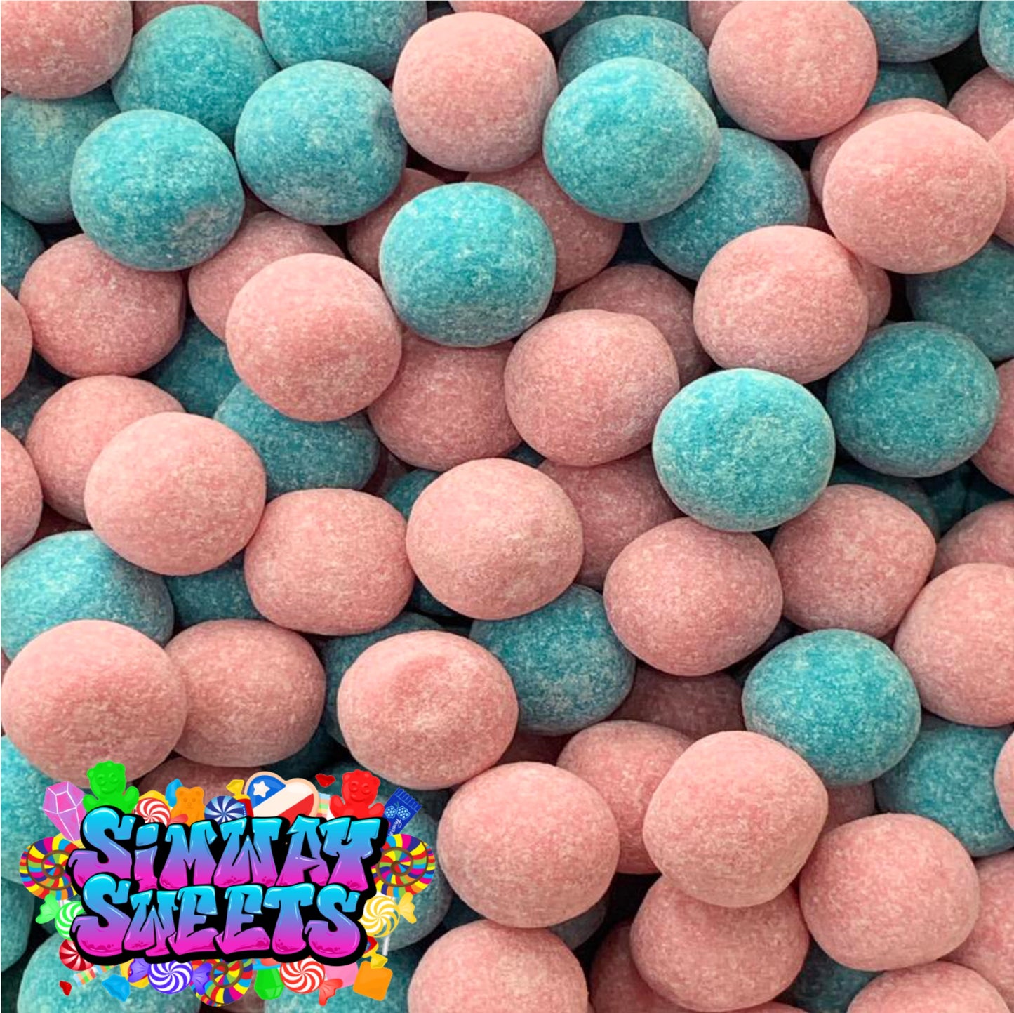 Bubblegum Flavour BonBons Retro Sweets Bon Bons Gift Jar - 760g