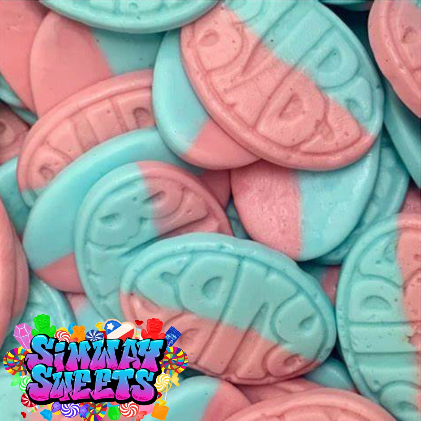 Bubs Raspberry & Blueberry Foam Sweets