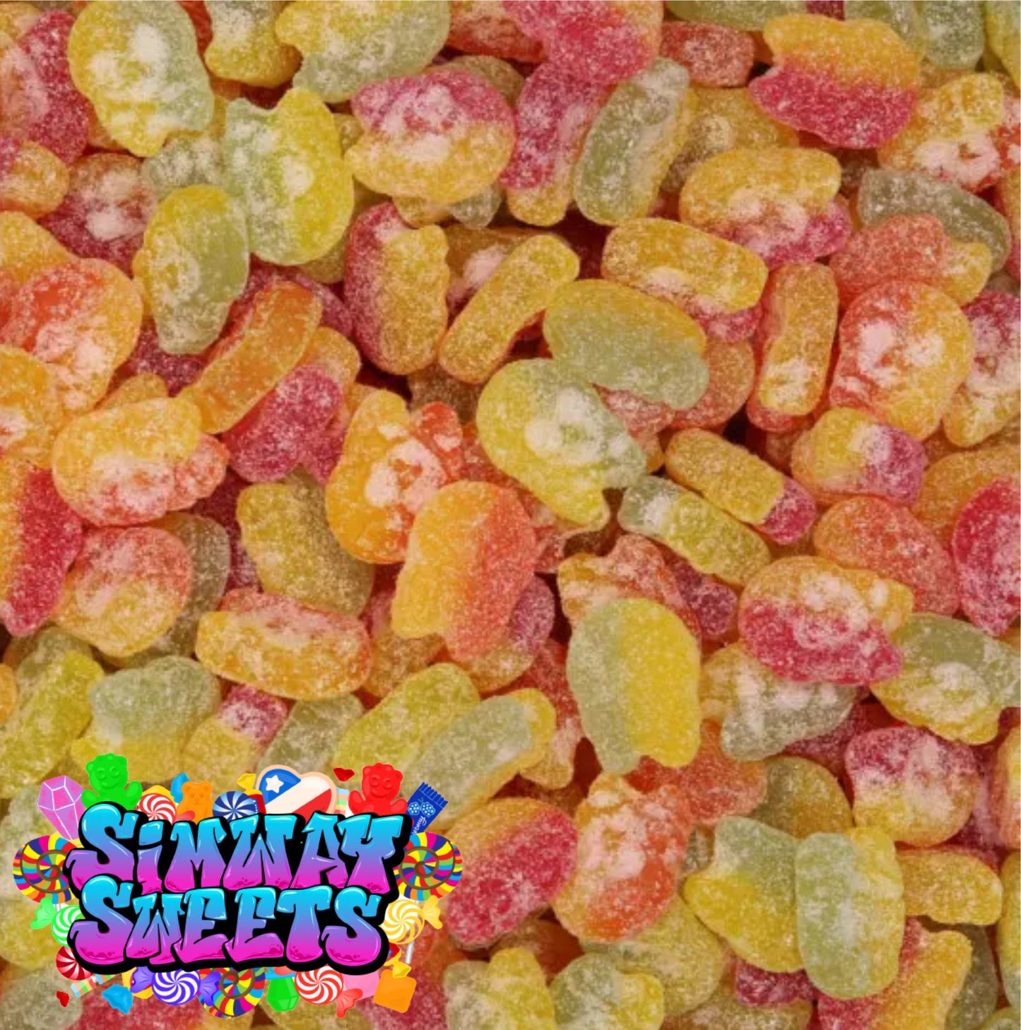 Bubs Mini Sour Foam Skulls