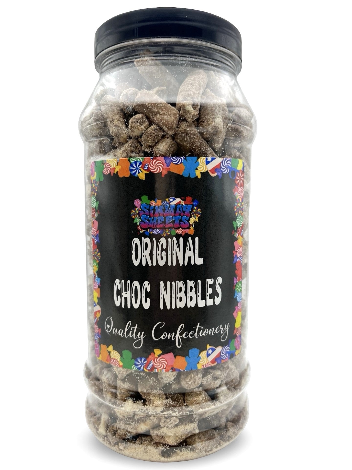 Original Choc Nibbles Retro Sweets Gift Jar - 610g