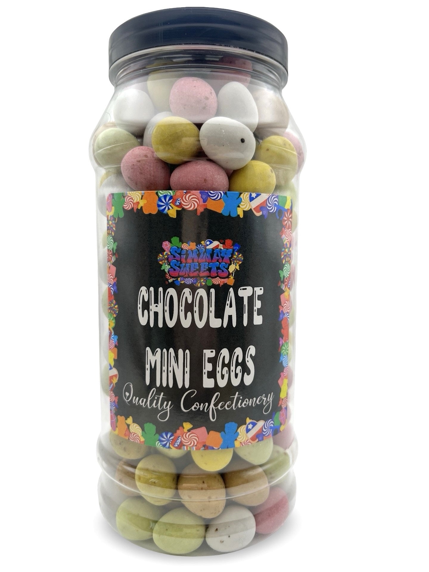 Chocolate Mini Eggs Sweet Gift Jar - 795g