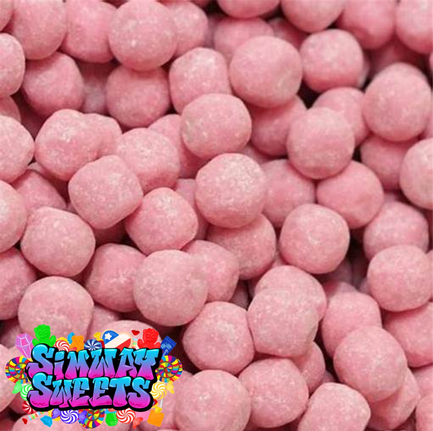 Cherry Flavour BonBons Retro Sweets Bon Bons Gift Jar - 750g