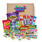 50 American Sweets Large Box Candy Gift Hamper Warhead Cubes