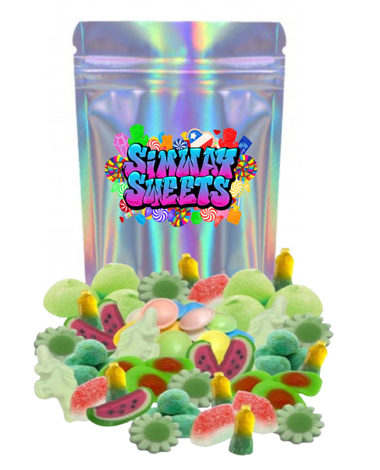 Simway Sweets Glorious Green Mix - 1KG