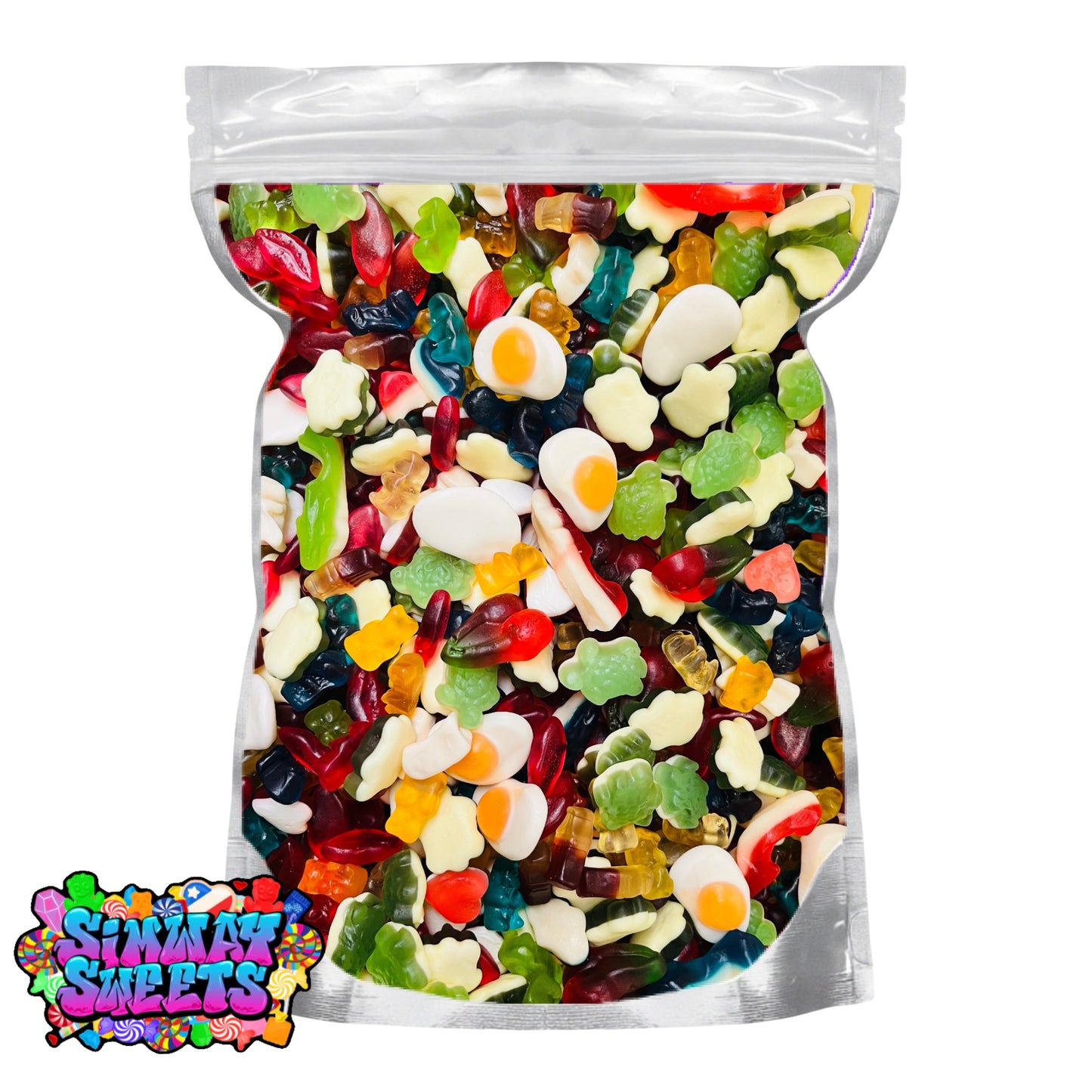 Pick & Mix Sweets Non-Fizzy Jelly & Gummy Mix