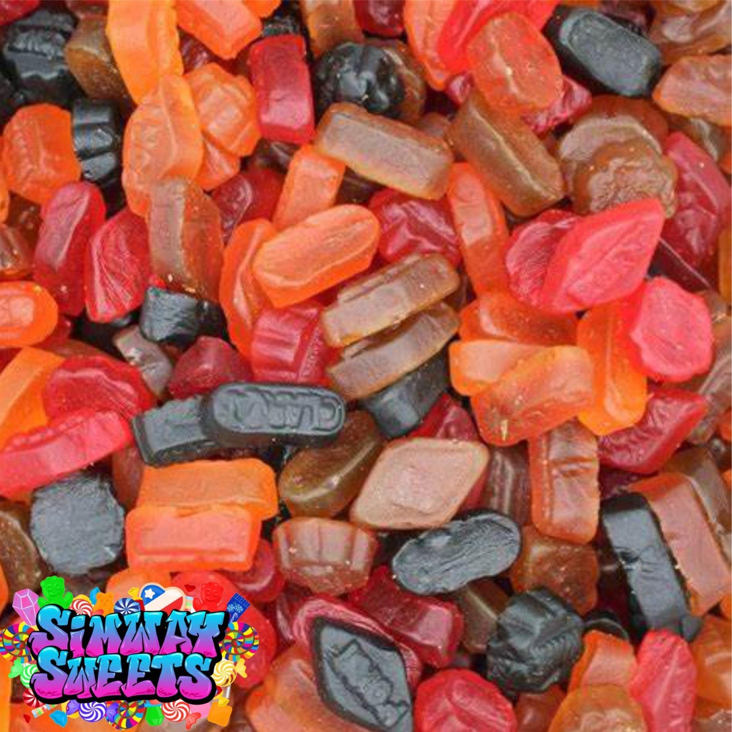 Traditional Lion Wine Gums Retro Sweets Gift Jar - 800g