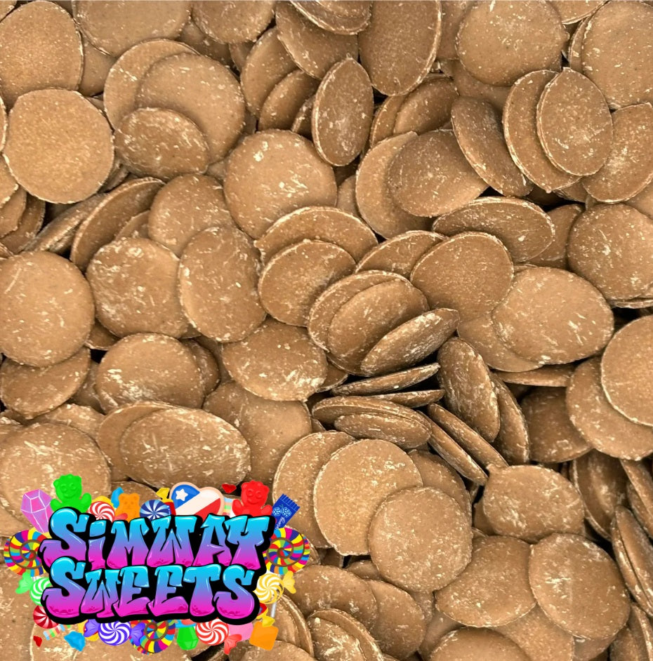 Milk Chocolate Buttons Drops Retro Sweets Gift Jar - 620g