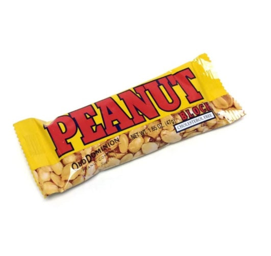 Old Dominion Peanut Block Bar 47g Best Before May 2023