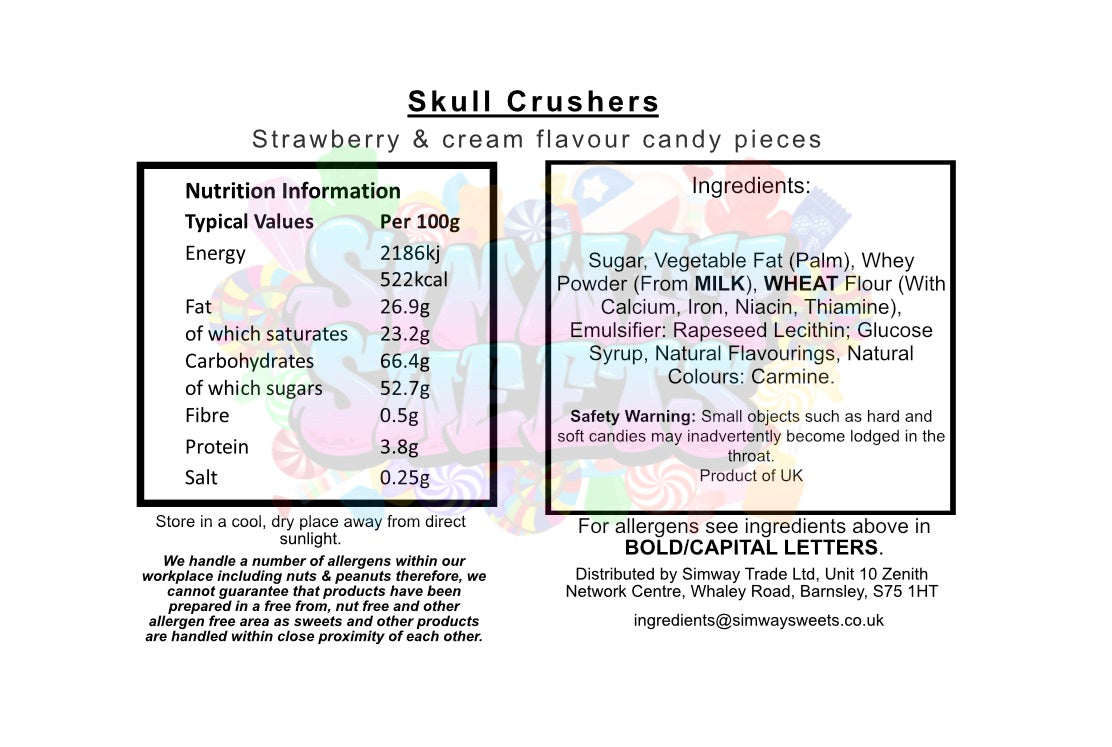 Chocolate Skull Crushers