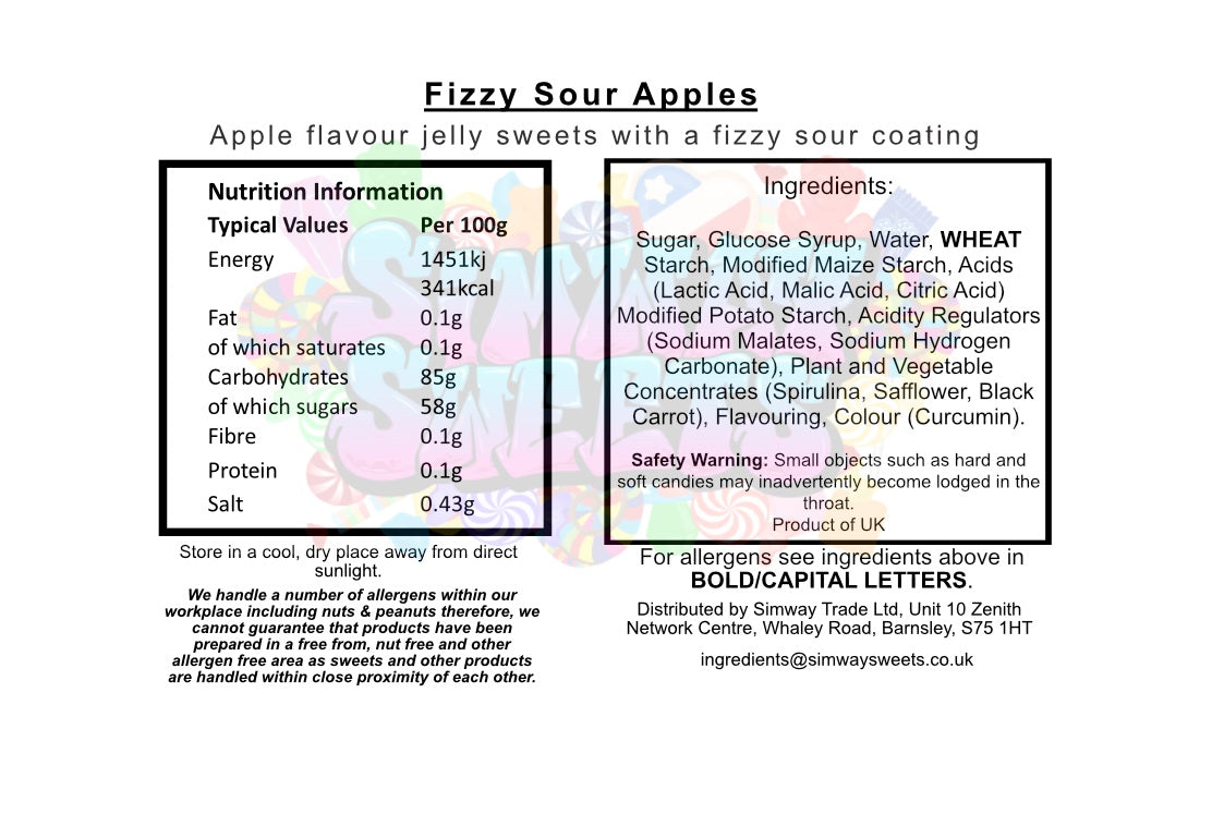 Fizzy Sour Apples