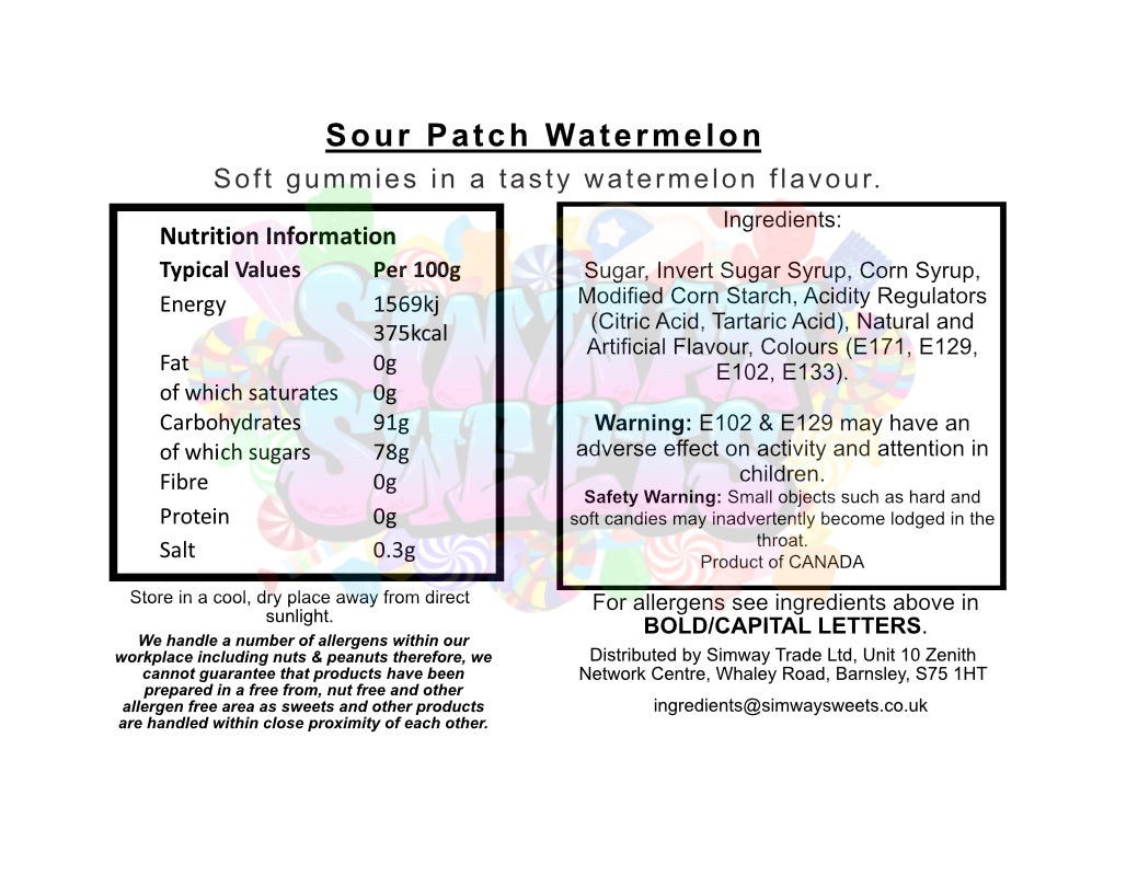 Sour Patch Extreme Theatre 99g