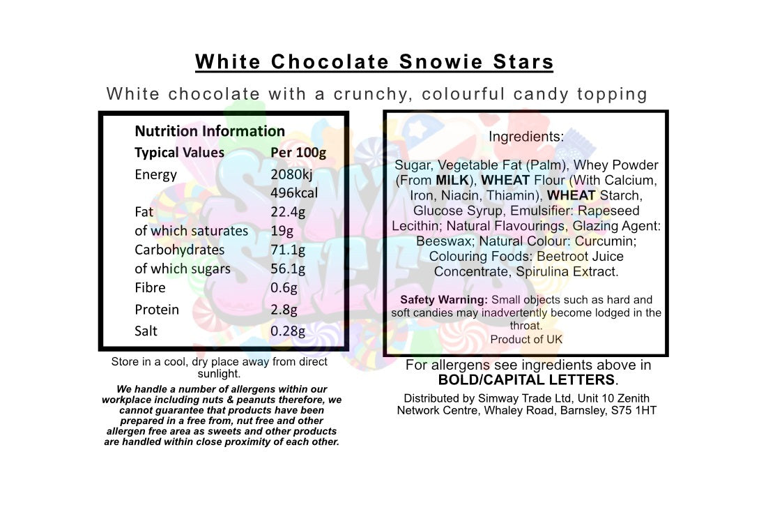 White Chocolate Stars