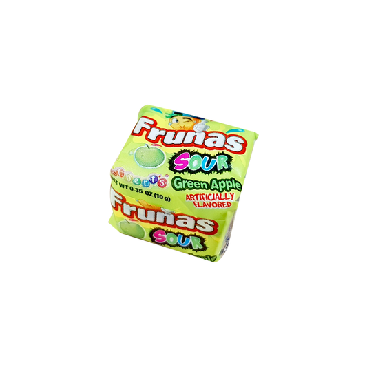 Frunas Fruit Chews Green Apple 4pc - (10g)
