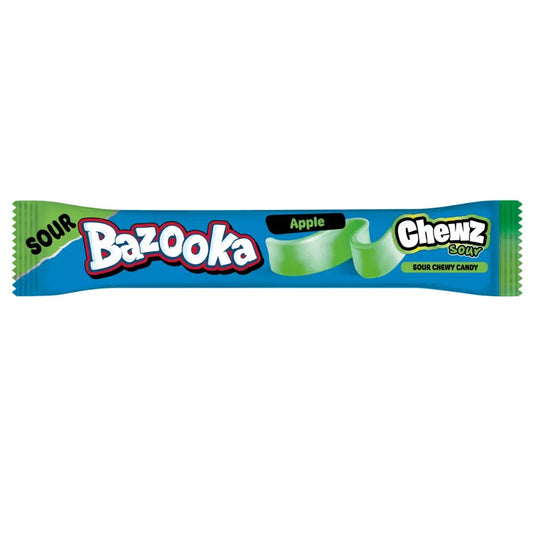 Bazooka Sour Chewz Apple Chew Bar 14g