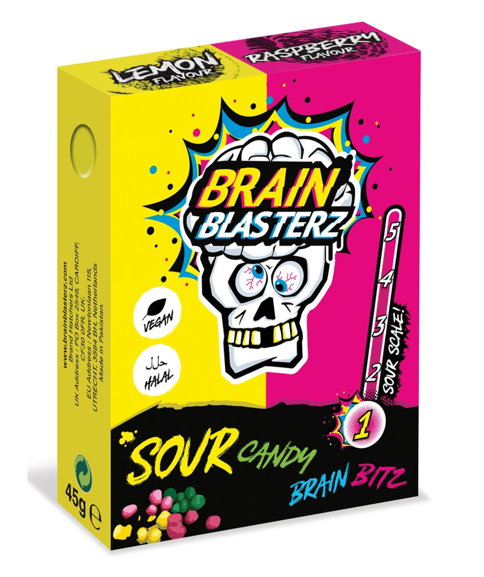 Brain Blasterz Sour Candy Bitz - 45g