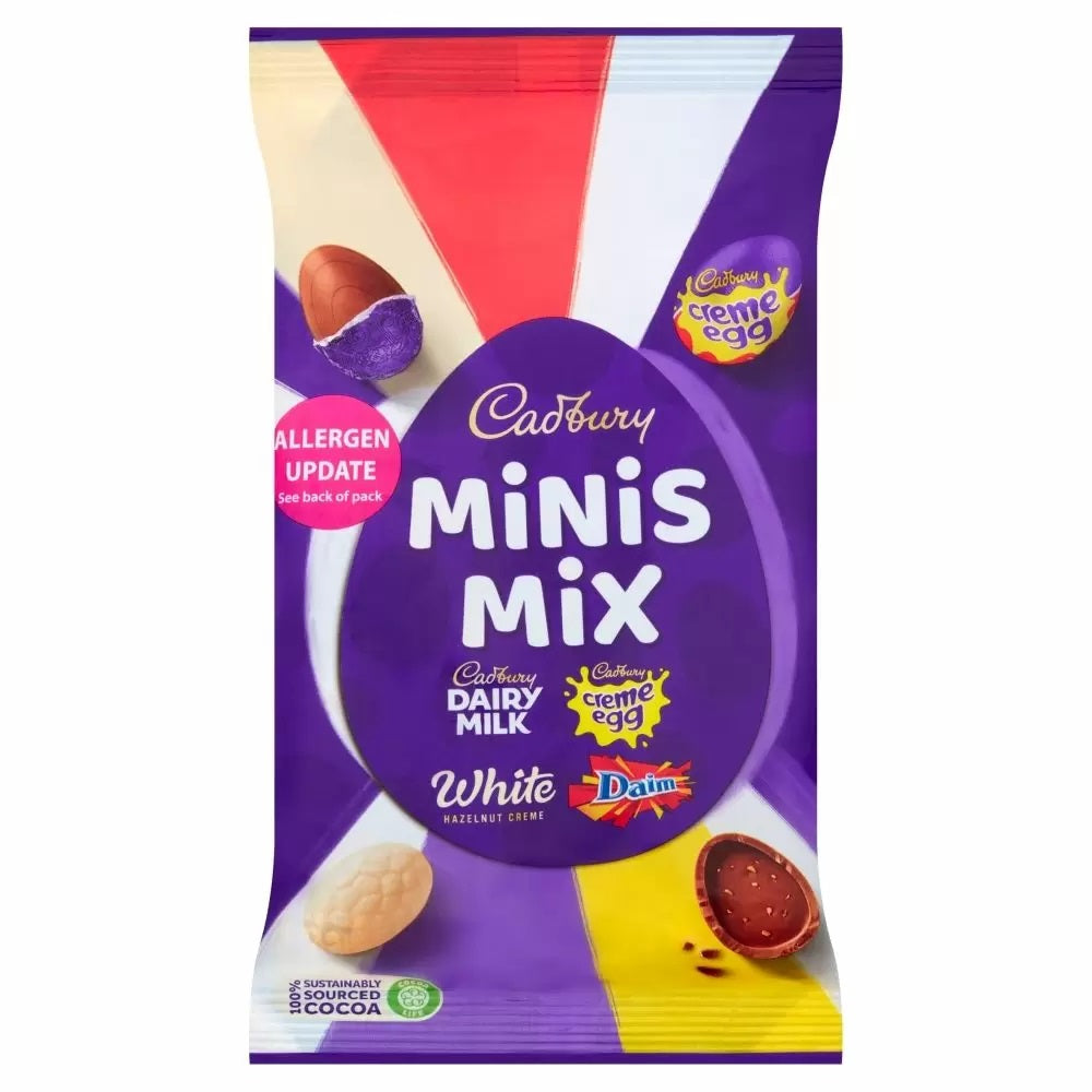 Cadbury Assortment Minis Mix Bag 238g