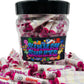 Simway Sweets Jar 580g - Swizzels Fizzers - Individually Wrapped Sweets - Approximately 65 Pieces
