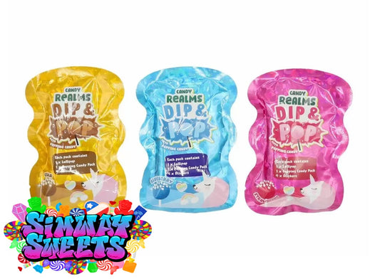 Candy Realms Unicorn Dip & Pop - Choose Your Flavour