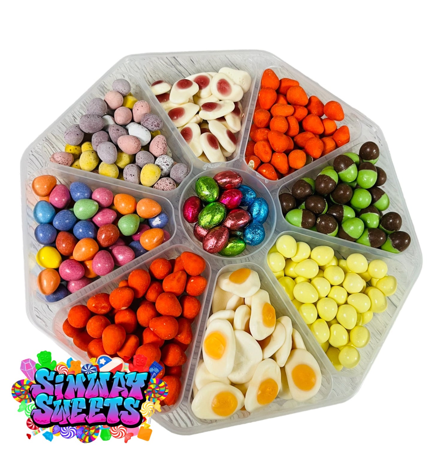 Easter Egg Chocolate Platter