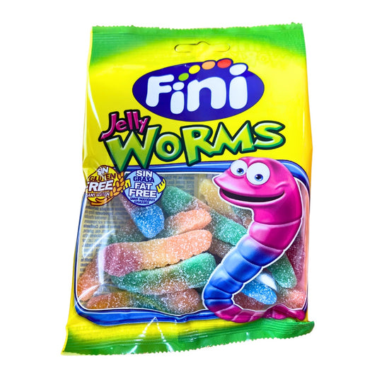 Fini Fizzy Jelly Worms - 75g Bag