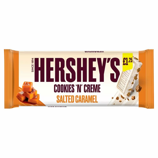 Hershey's Cookies 'N' Creme Salted Caramel 90g BB: March / April 2024