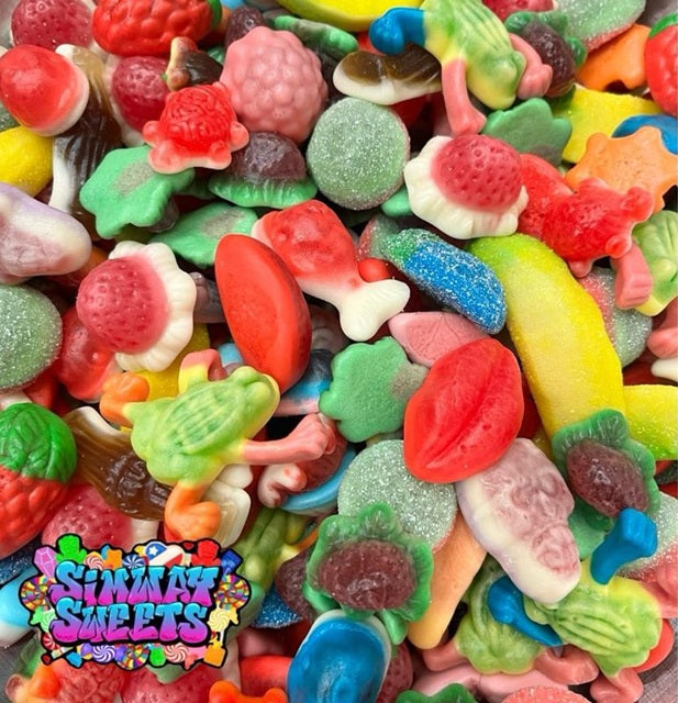 Jelly Filled Pick & Mix - Sweet Treats with Whales, Pizzas, Frogs, Bears & More!