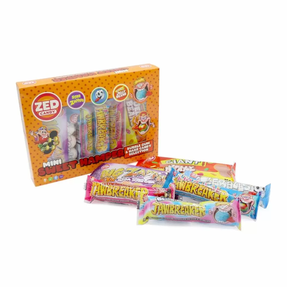 Zed Candy Mini Sweet Hamper In Orange Box 177g