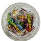Simway Sweets Jar 520g - Individually Wrapped Sour Patch Kids Sweets - Approximately 75 Pieces