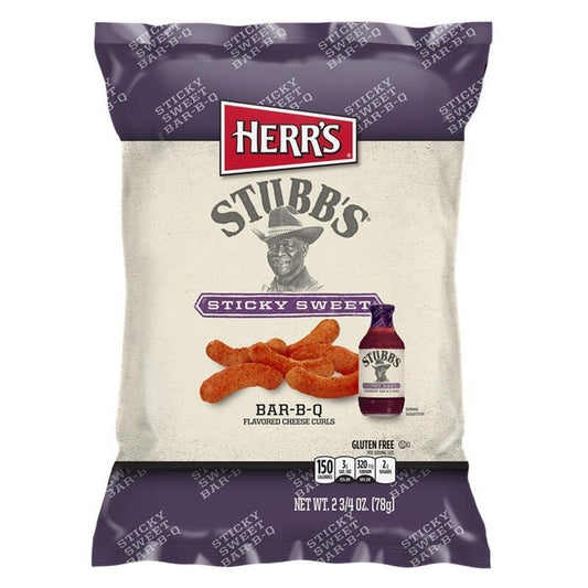 Stubbs Bar-B-Q Chips Best Before April 2023