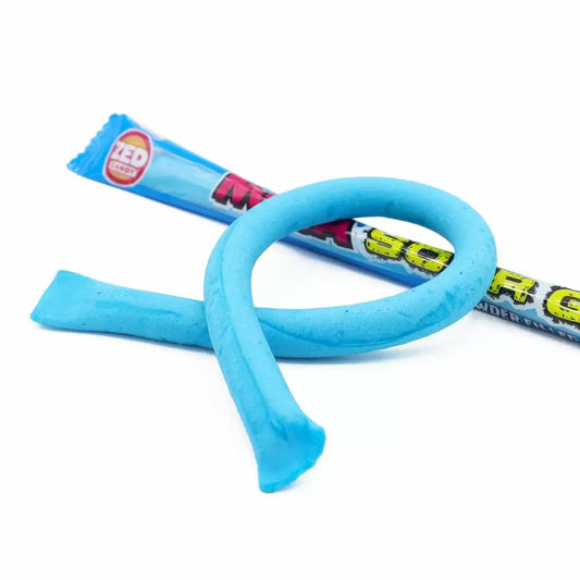 Zed Candy Blue Razz Mega Sour Gum Rope 30g