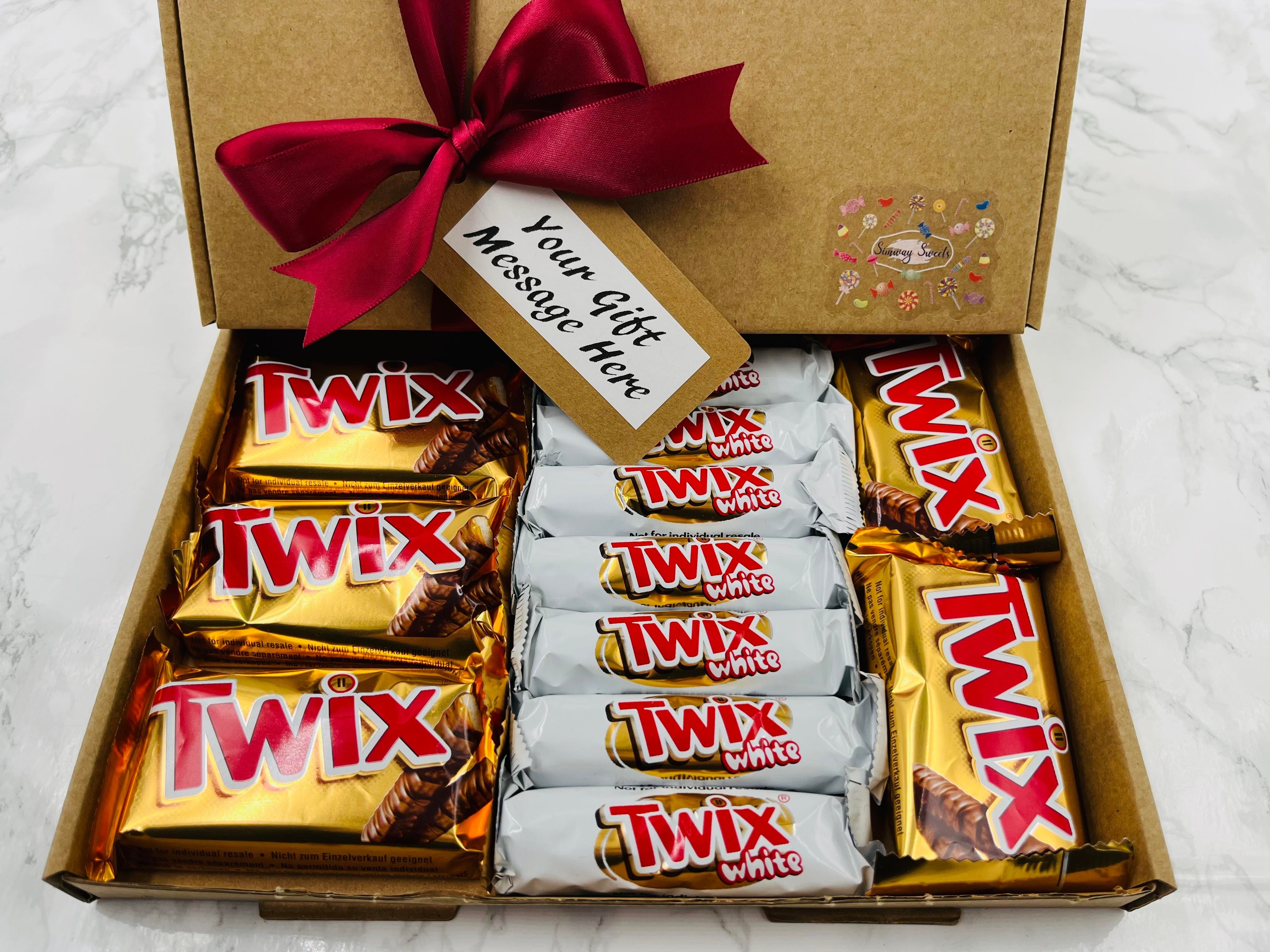 Twix Chocolate Gift Box Hamper Birthday / Valentines Gift Present  Personalised 