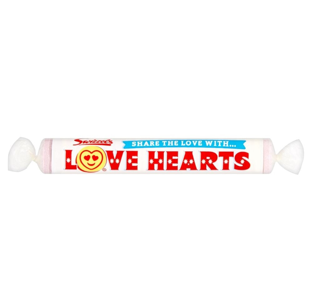 Swizzels Love Heart Rolls 39g