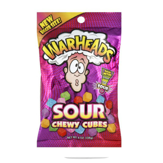 Warheads Chewy Cubes 226g