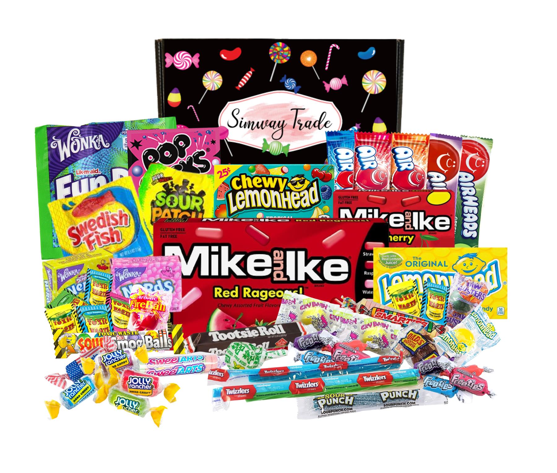 American Sweets USA Candy Box Red Rageous Simway Sweets