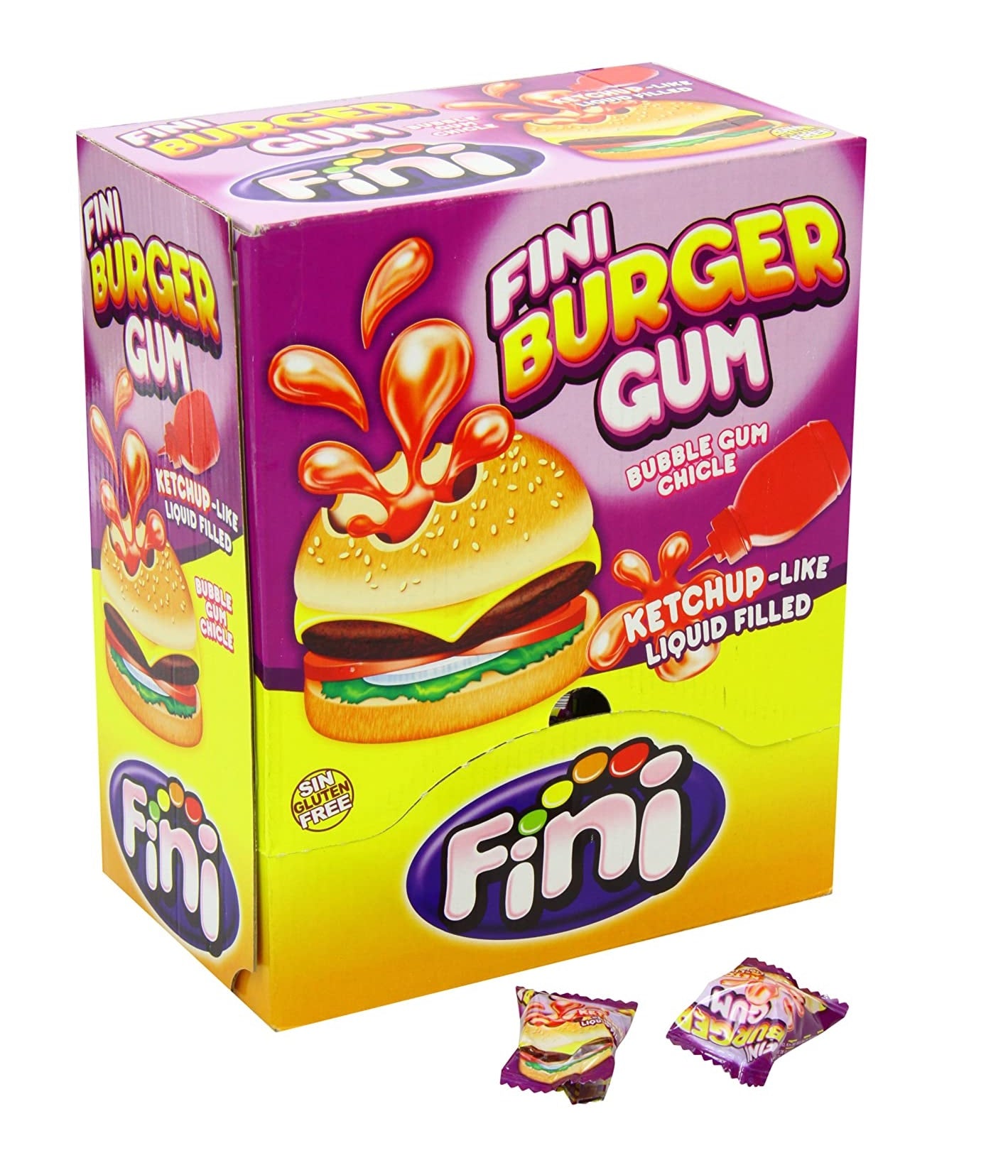 Fini Burger Gums (Choose Amount) Individually Wrapped