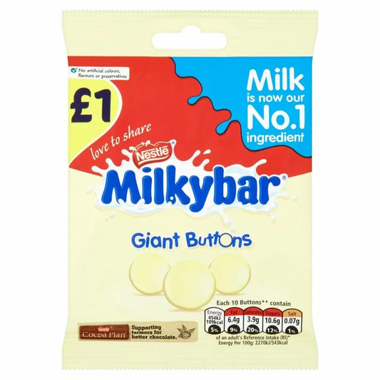 Milkybar Buttons (85g Bag)