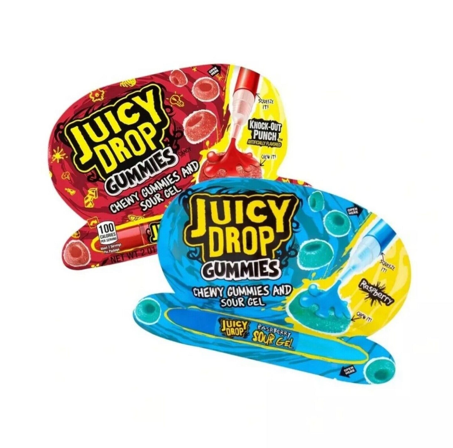Juicy Drop Gummies & Sour Gel