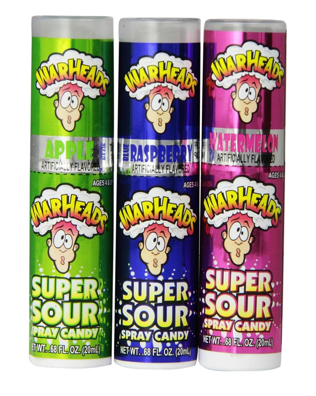 Warheads Super Sour Spray Candy 20ml - Choose Your Flavour!