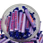 Simway Sweets Jar 580g - Swizzels Parma Violets - Individually Wrapped Sweets - Approximately 65 Pieces
