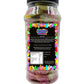 Fizzy Sour Apples Sweets Gummy Jelly Retro Sweets Gift Jar - 700g