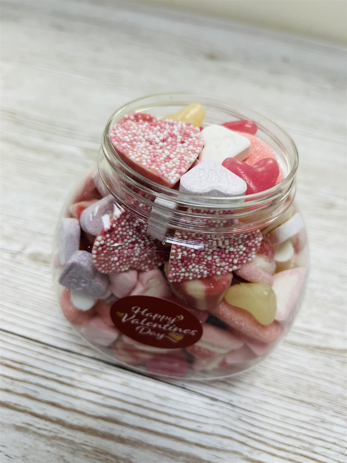 Valentines Sweet Jars - Choose Your Size