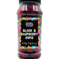 Blackberry & Raspberry Gums Jelly Gummy Retro Sweets Gift Jar - 730g